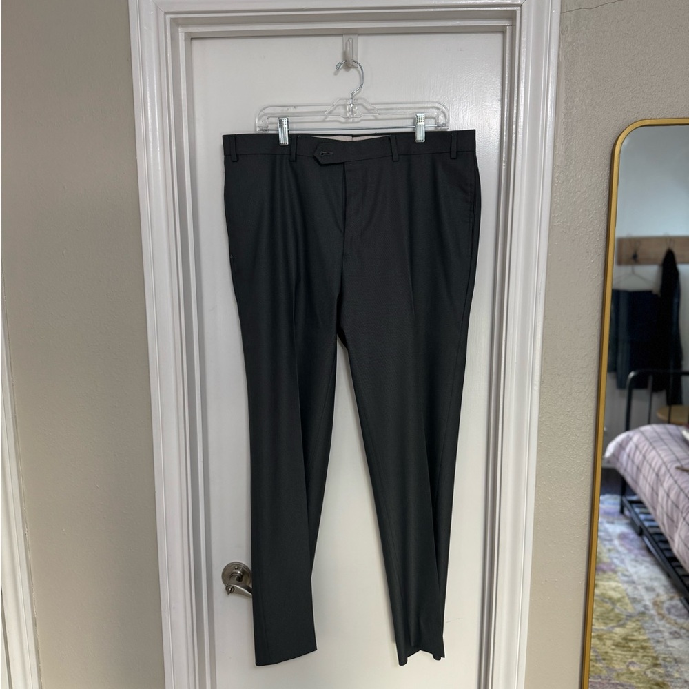 Ralph by Ralph Lauren Men's Charcoal Dress Pants 36x32